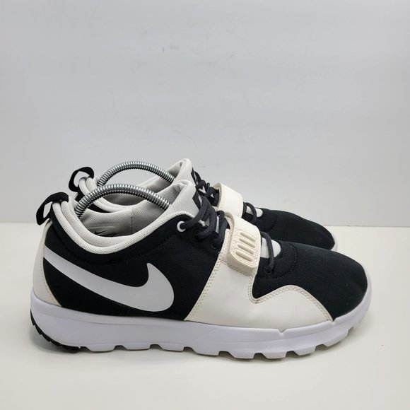 Nike SB Trainerendor Men\'s Athletic Shoes Black White 616575-011 US Size 10.5 main image 5